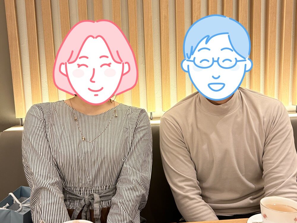 7ヶ月で成婚退会が決まり笑顔の尼崎市の30代の男性と神戸市の20代の女性